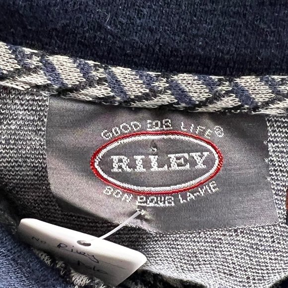 Riley Good For Life Vintage Multicolour Large Polo Shirt - Picture 2 of 6